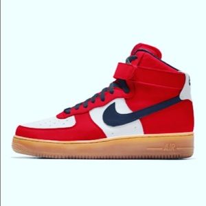Nike AF1C3C Rd/wht/blk